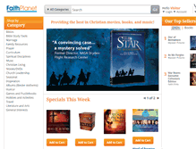 Tablet Screenshot of faithplanet.com